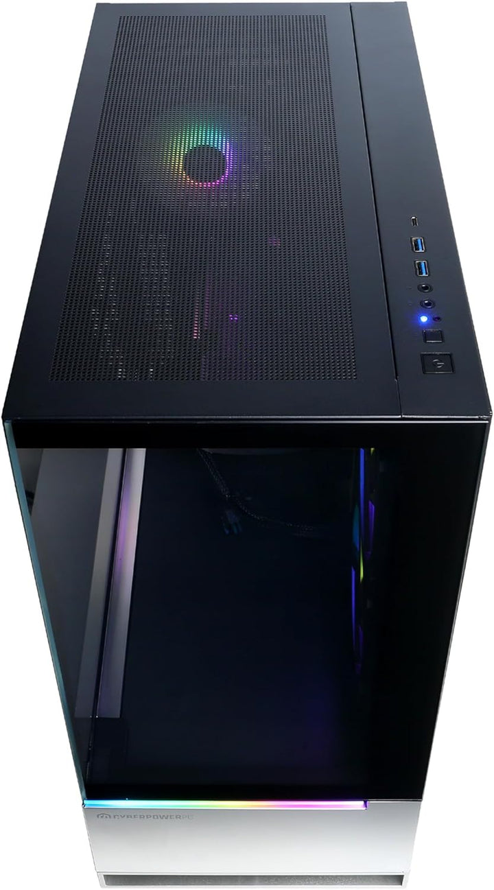 CyberPowerPC Gamer Master Gaming PC, AMD Ryzen 5 5500 3.6GHz, Radeon RX 6400 4GB, 16GB DDR4, 500GB PCIe Gen4 SSD, WiFi Ready & Windows 11 Home (GMA3100A)