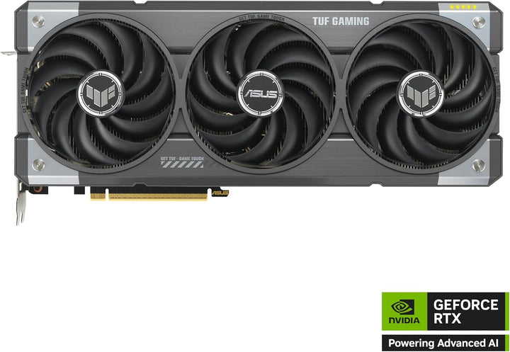 ASUS TUF Gaming GeForce RTX ™ 5070 12GB GDDR7 OC Edition Gaming Graphics Card (PCIe® 5.0, HDMI®/DP 2.1, 3.125-slot, Military-Grade Components, Protective PCB Coating, axial-tech Fans)